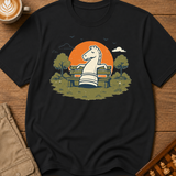 Knight On A Park Bench T-Shirt