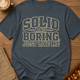 Solid and Boring T-Shirt