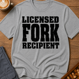 Licensed Fork Recipient T-Shirt