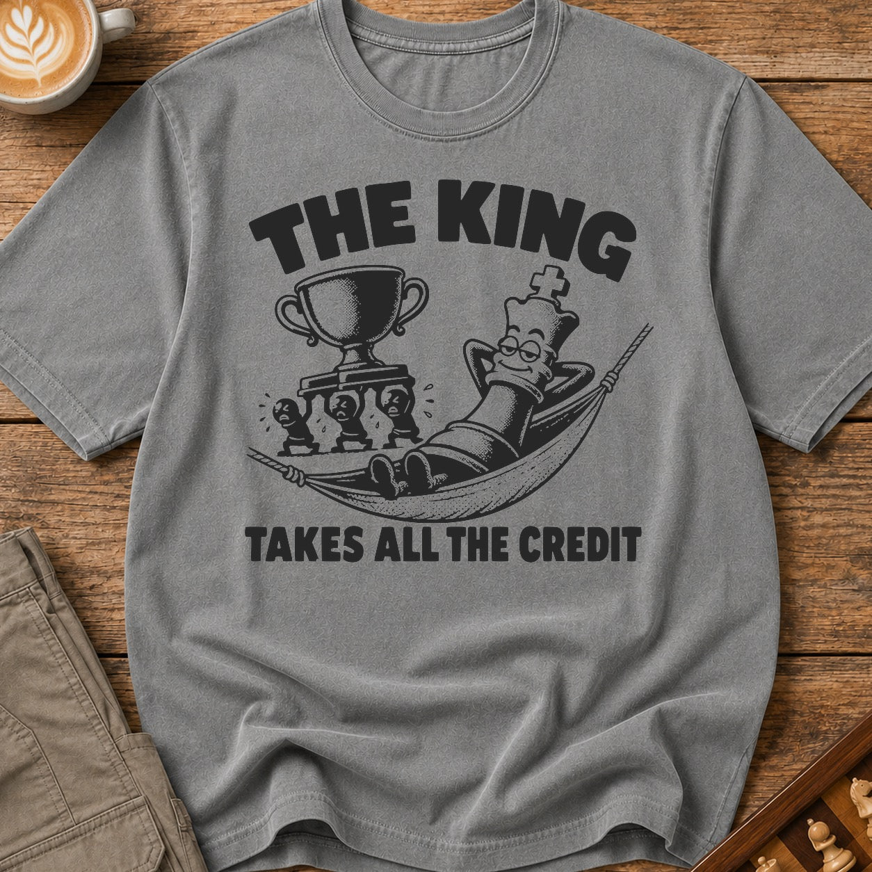 The King Takes All The Credit T-Shirt