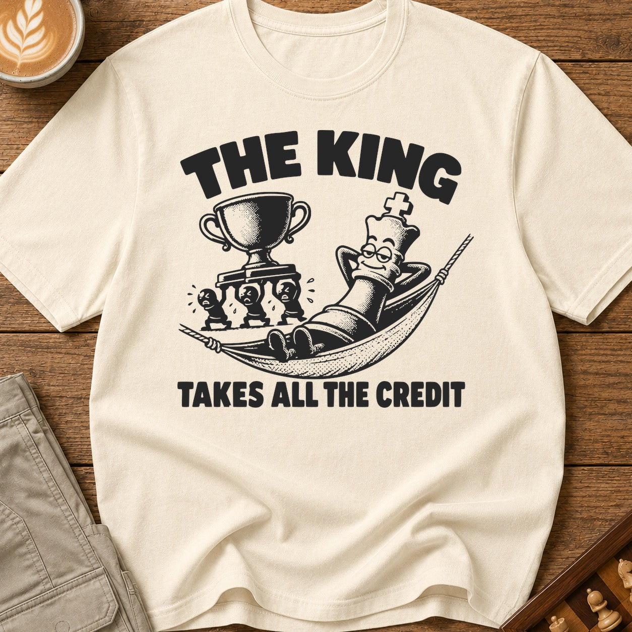 The King Takes All The Credit T-Shirt