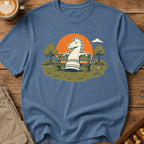 Knight On A Park Bench T-Shirt