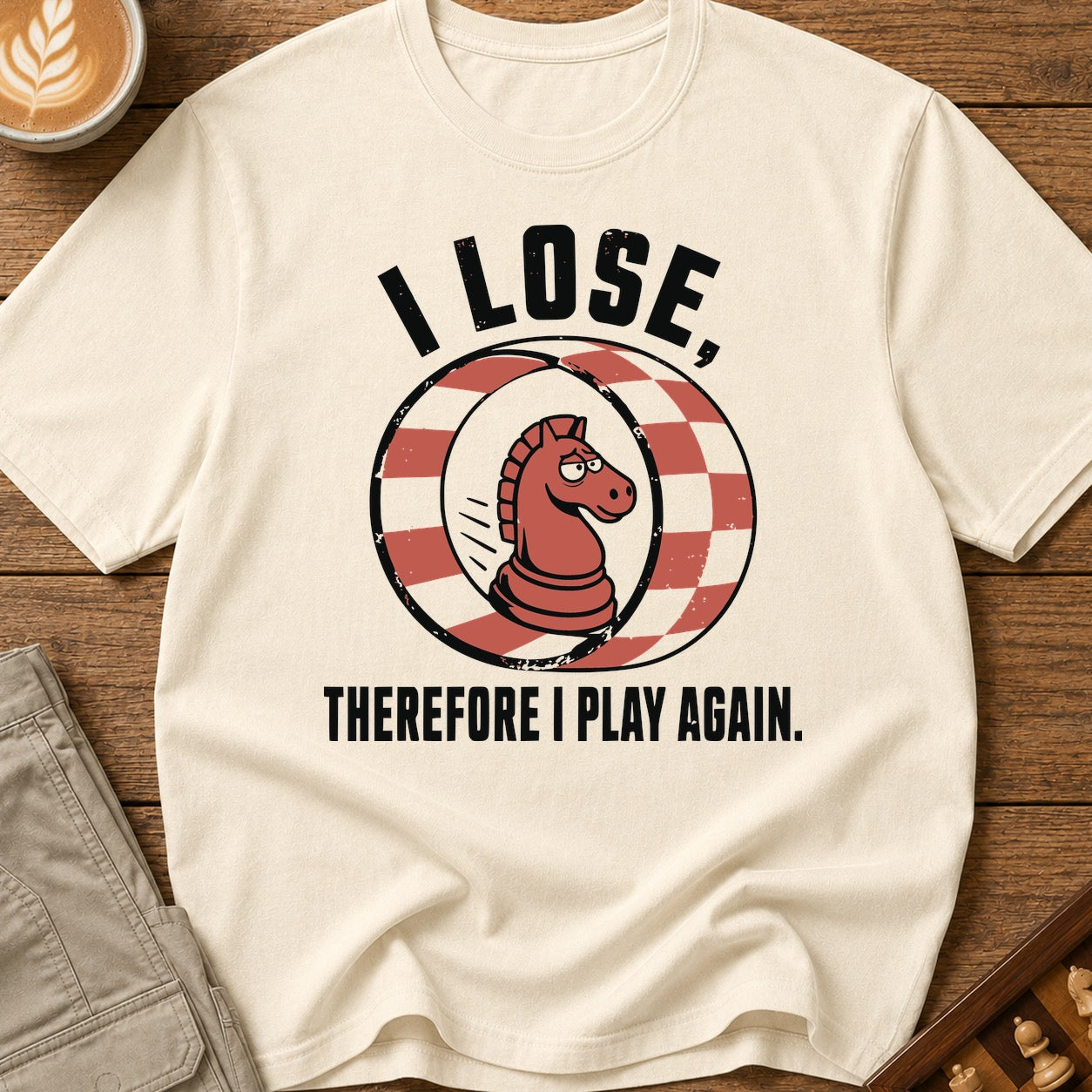 I Lose Therefore I Play Again T-Shirt