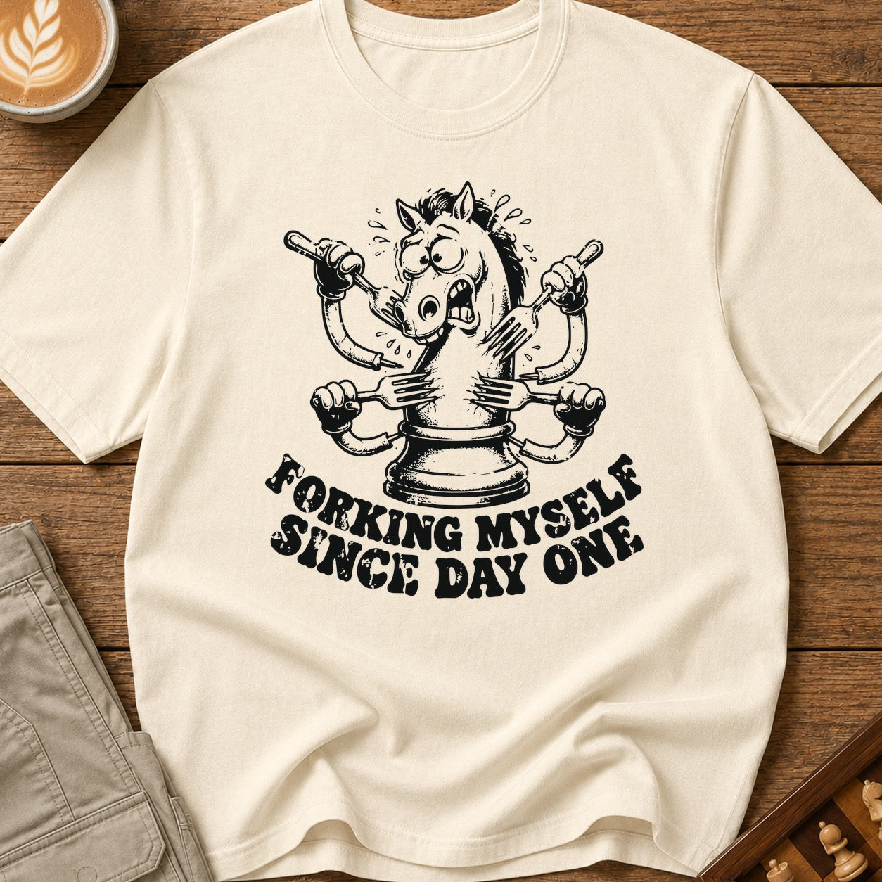 Forking Myself Since Day One T-Shirt