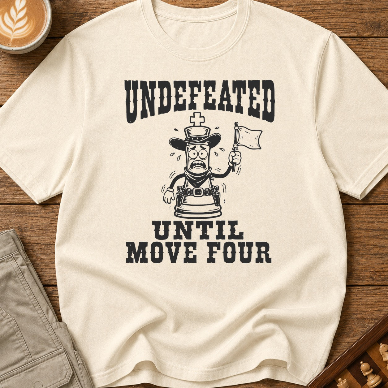 Undefeated Until Move Four T-Shirt