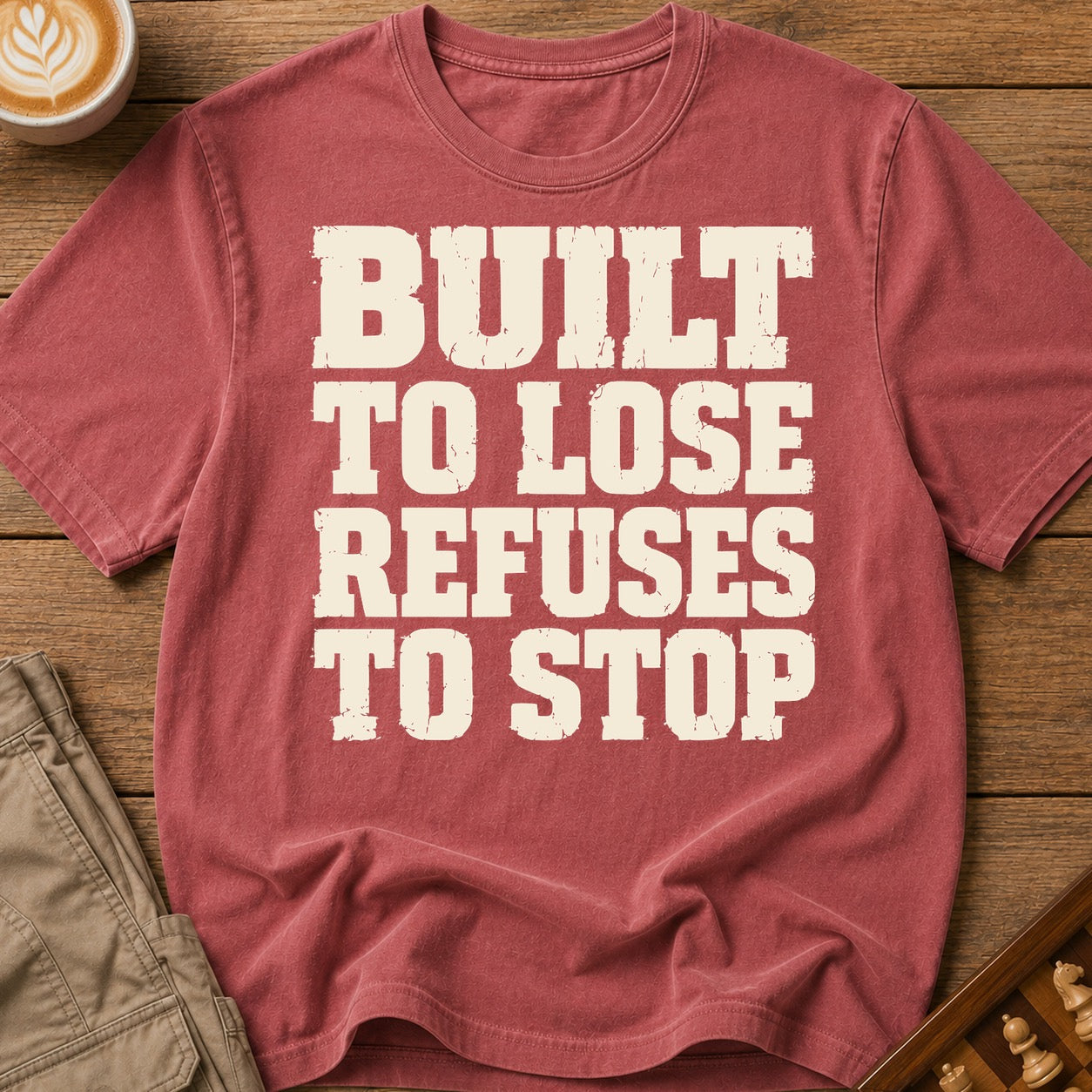 Built To Lose Refuses To Stop T-Shirt