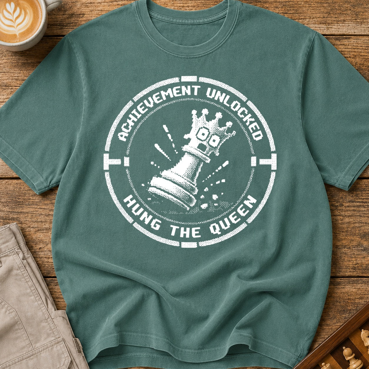 Achievement Unlocked Hung The Queen T-Shirt