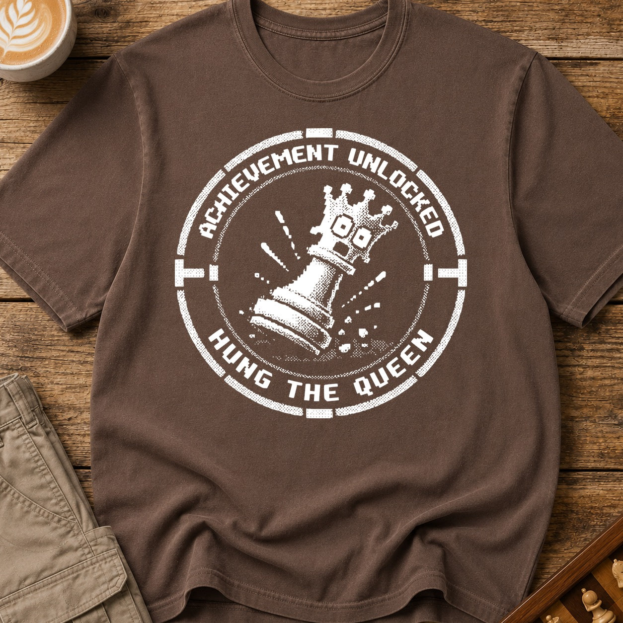 Achievement Unlocked Hung The Queen T-Shirt