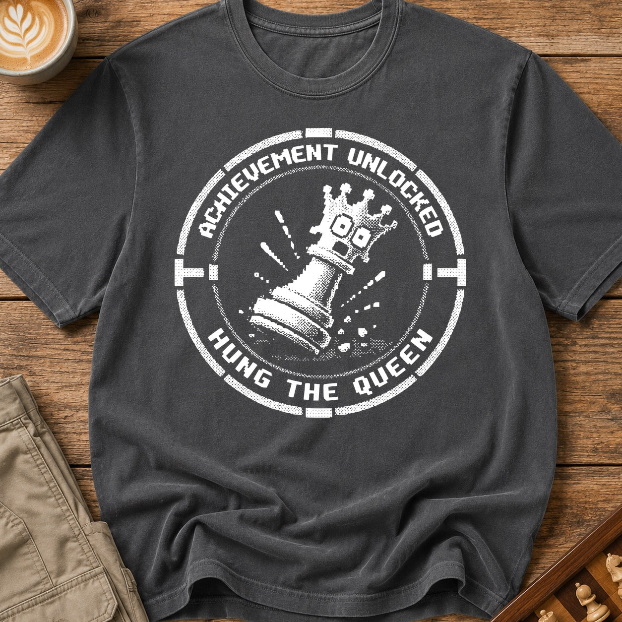 Achievement Unlocked Hung The Queen T-Shirt