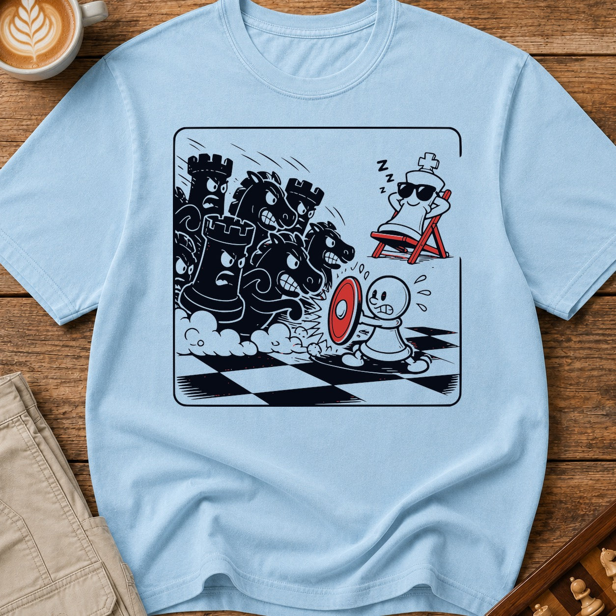 King Asleep As Pieces Flee T-Shirt