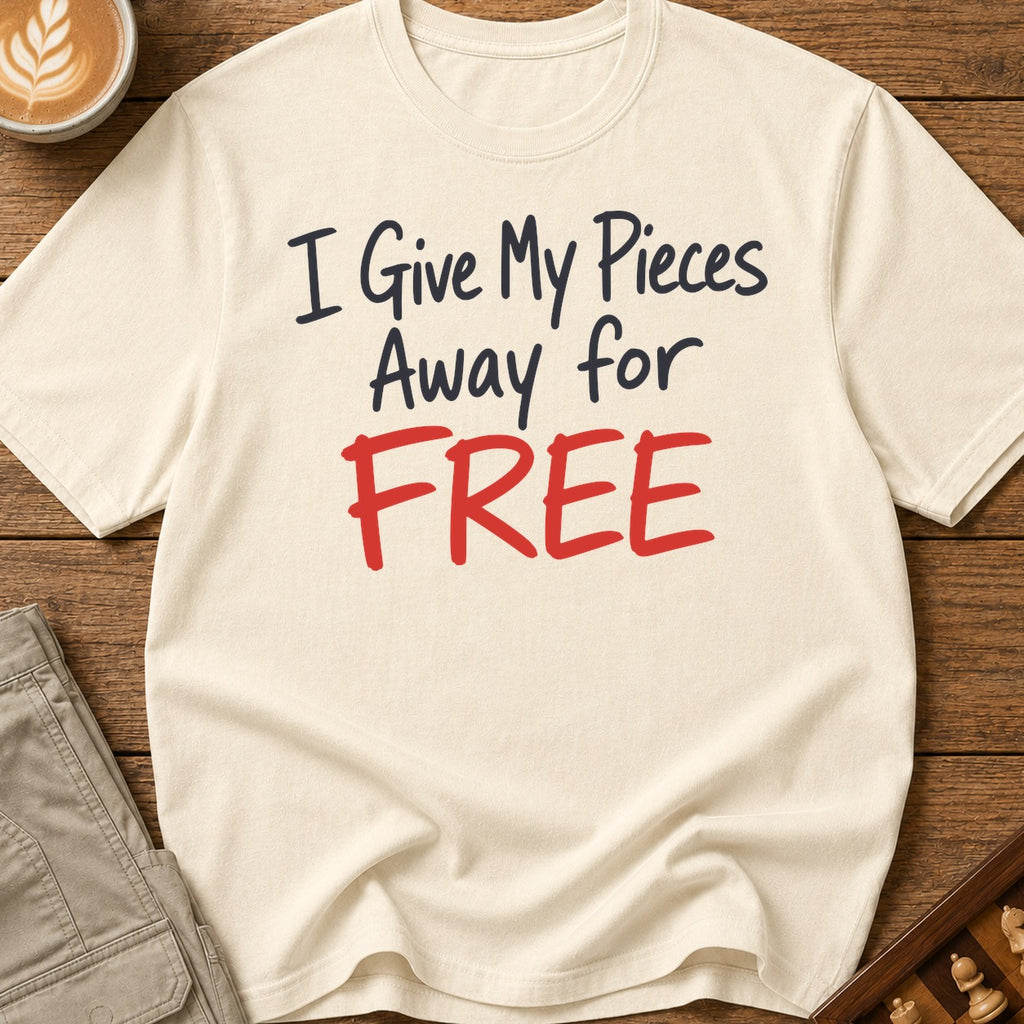 I Give My Pieces Away Free T-Shirt