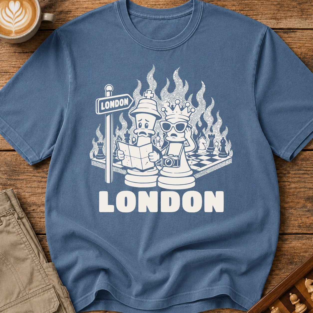 This Is Fine The London T-Shirt