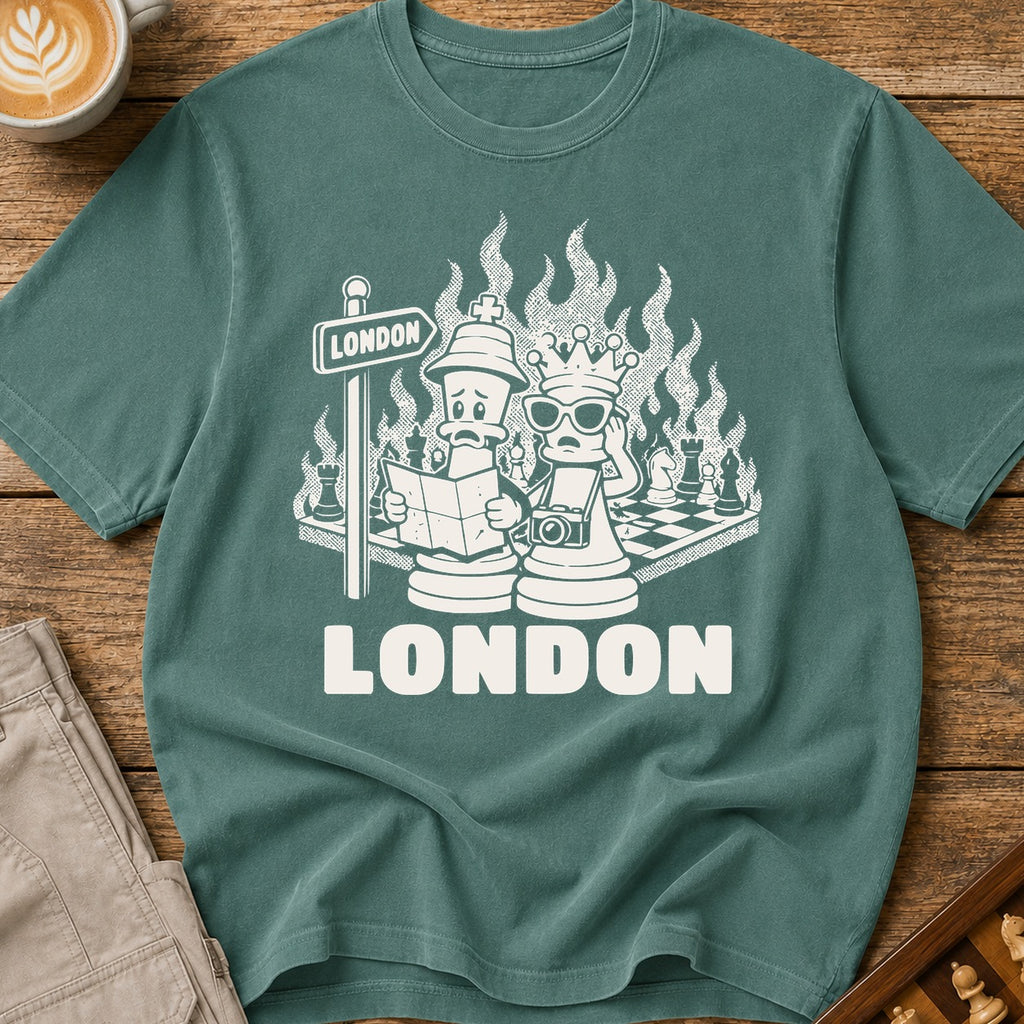 This Is Fine The London T-Shirt