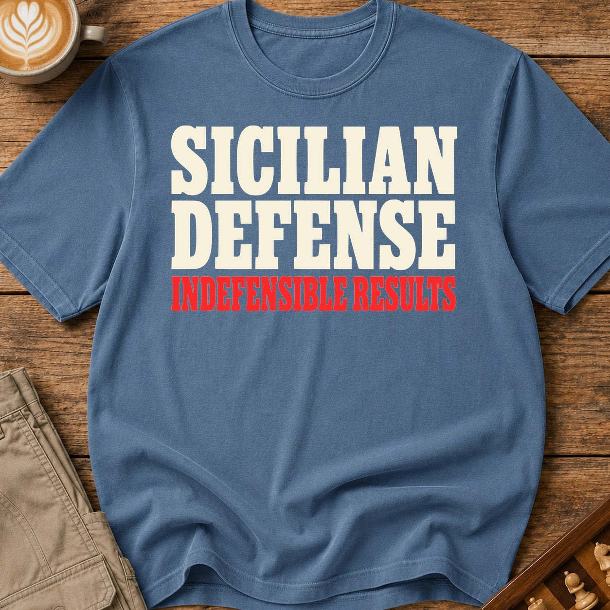 Sicilian Defense Indefensible Results T-Shirt