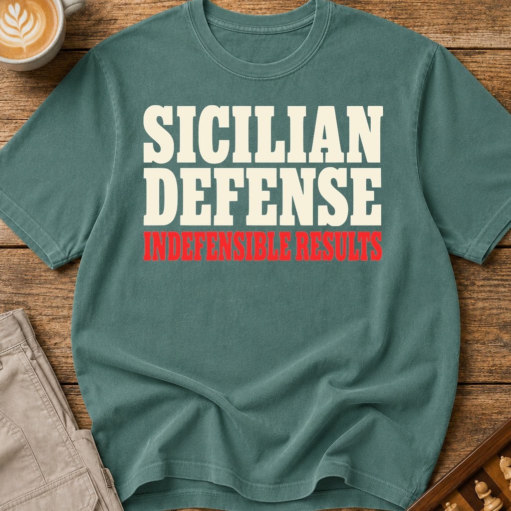 Sicilian Defense Indefensible Results T-Shirt