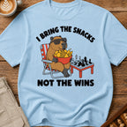 I Bring The Snacks Not The Wins T-Shirt