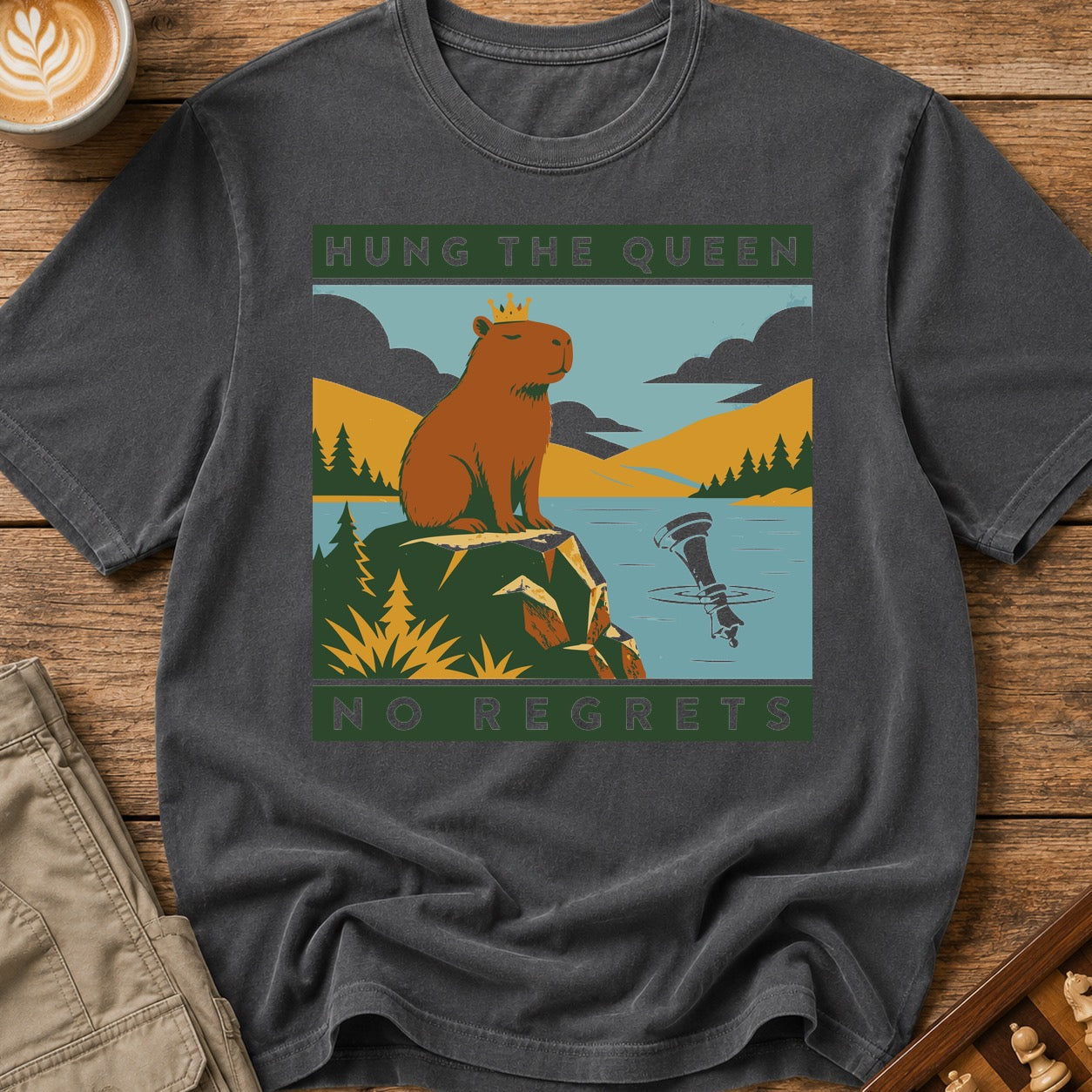 Hung The Queen No Regrets T-Shirt