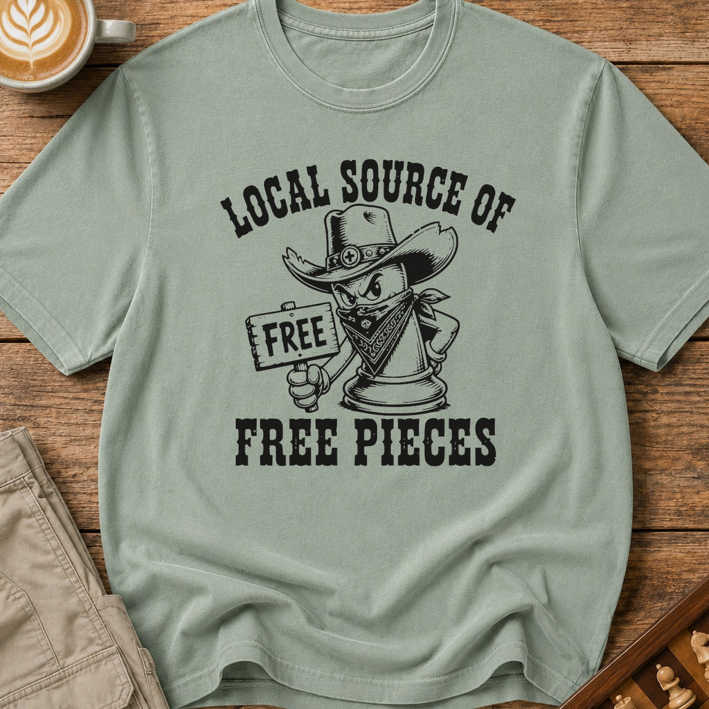 Local Source Of Free Pieces T-Shirt