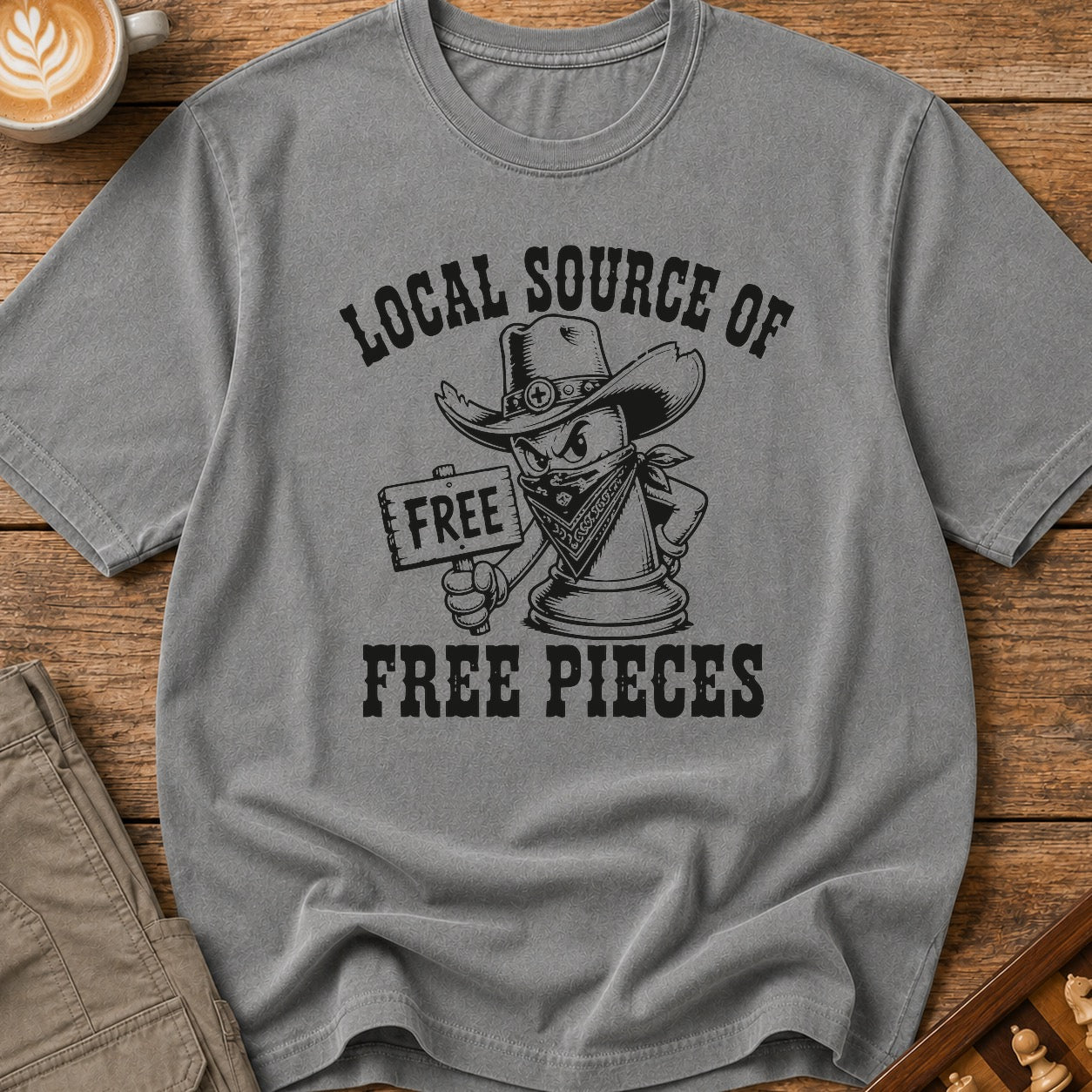 Local Source Of Free Pieces T-Shirt