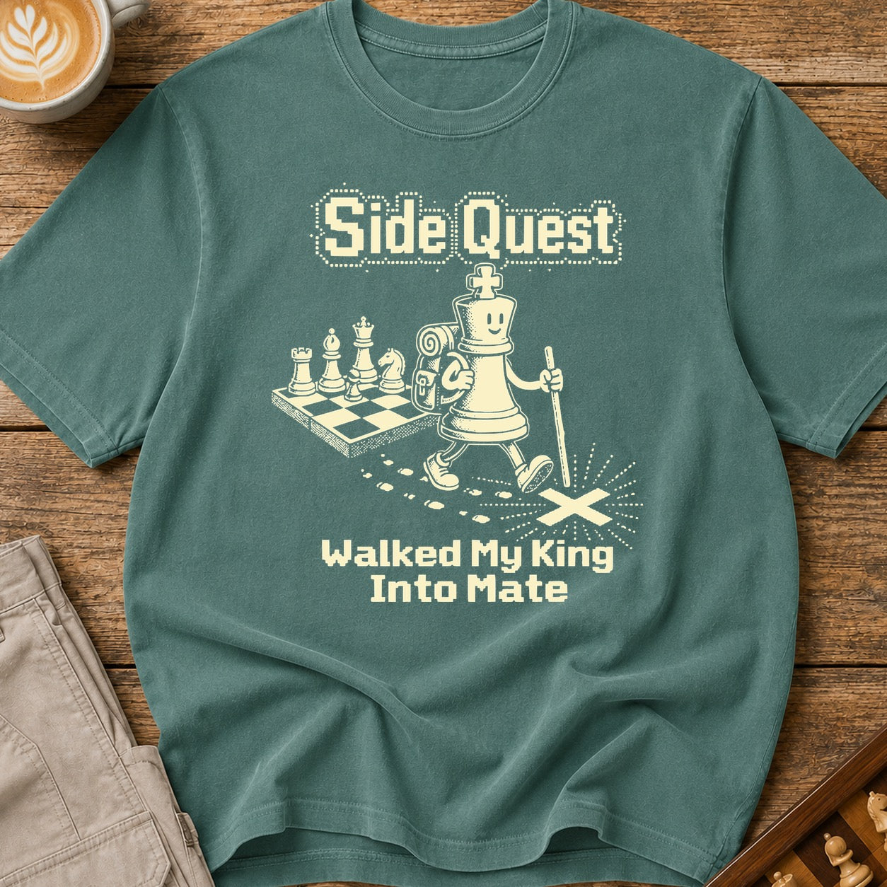 Walked My King Into Mate T-Shirt