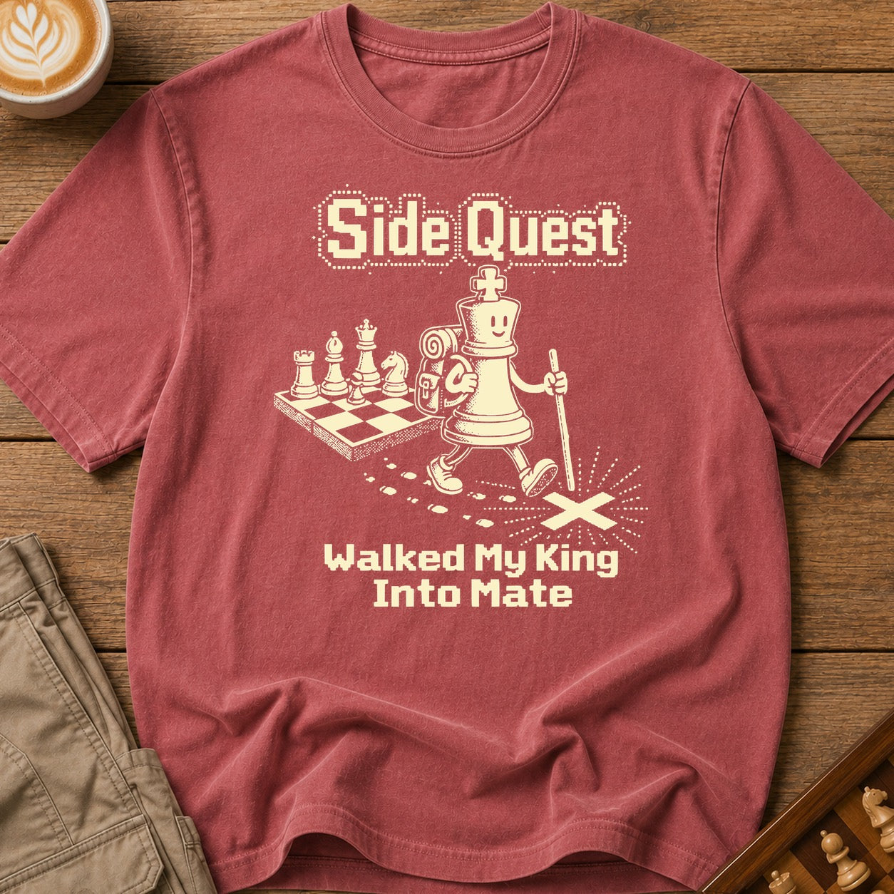 Walked My King Into Mate T-Shirt