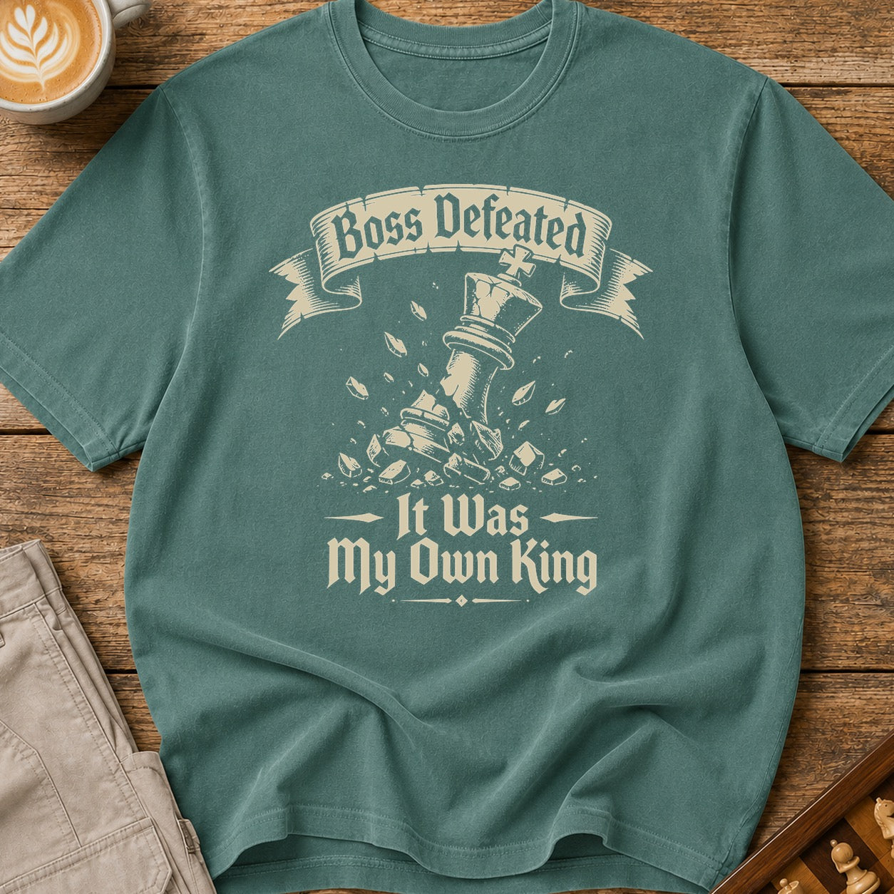 Boss Defeated My Own King T-Shirt