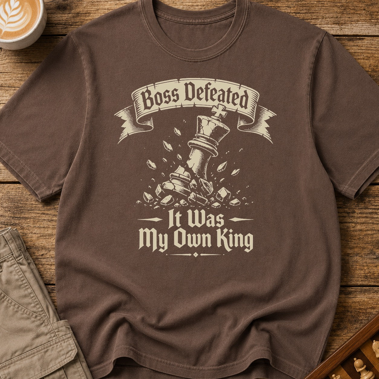 Boss Defeated My Own King T-Shirt
