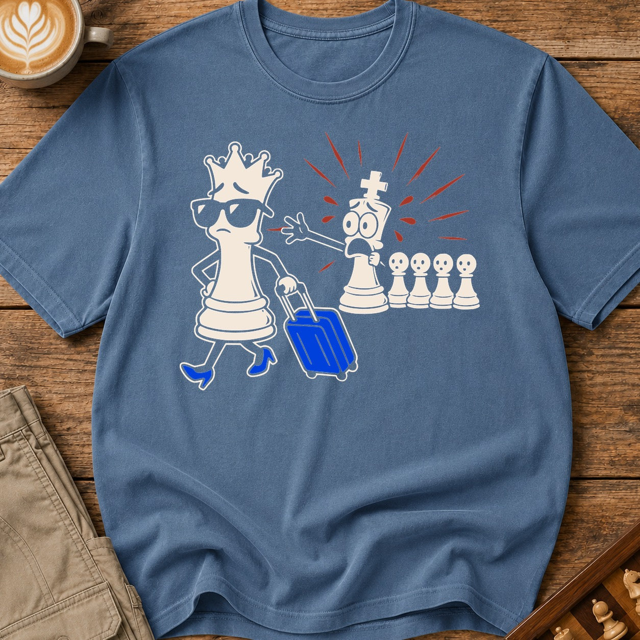 The King Walks Out T-Shirt