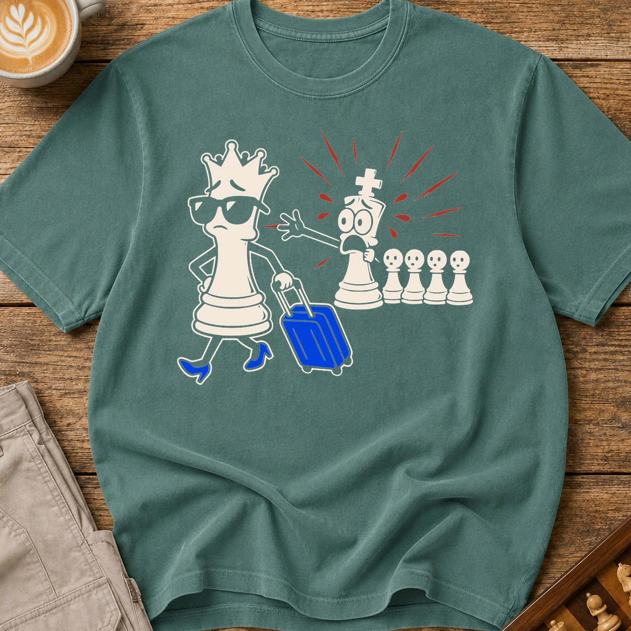 The King Walks Out T-Shirt