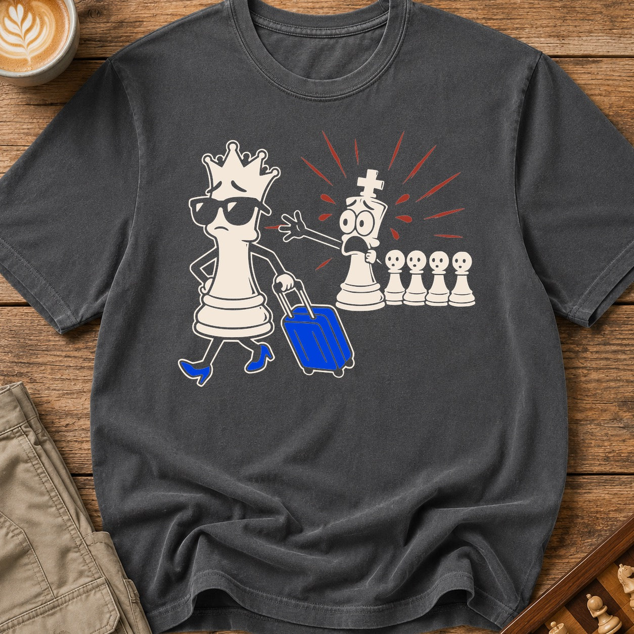 The King Walks Out T-Shirt