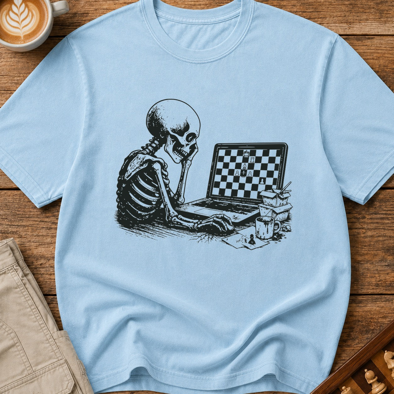 Death By Online Chess T-Shirt