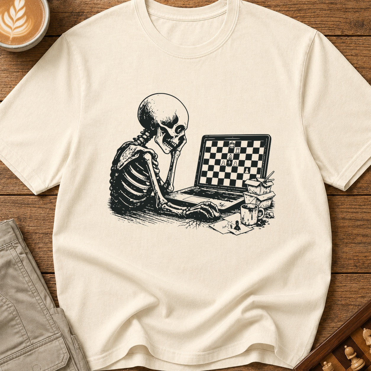 Death By Online Chess T-Shirt