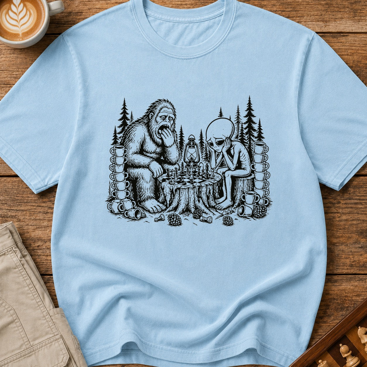 Cryptid Chess Club T-Shirt
