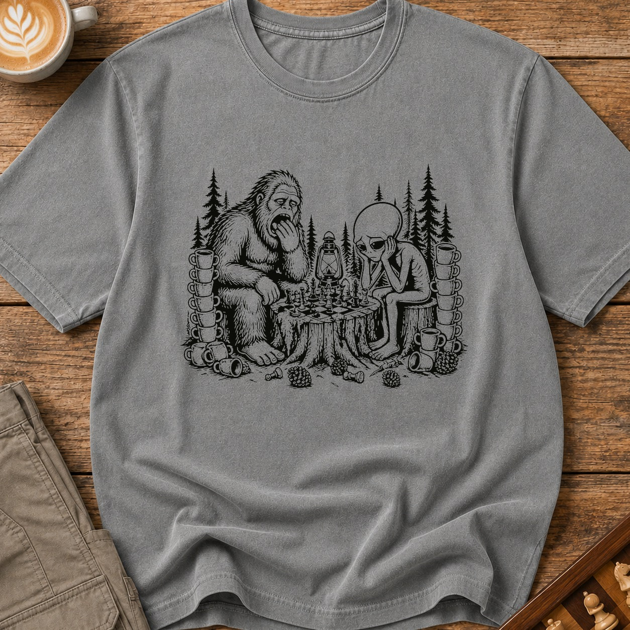 Cryptid Chess Club T-Shirt