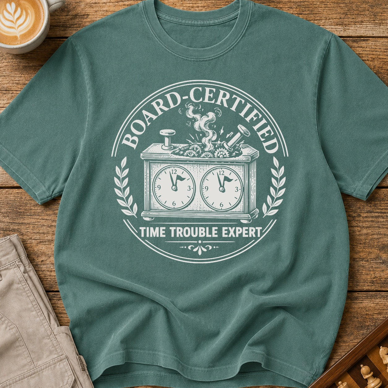 Board-Certified Time Trouble Expert T-Shirt