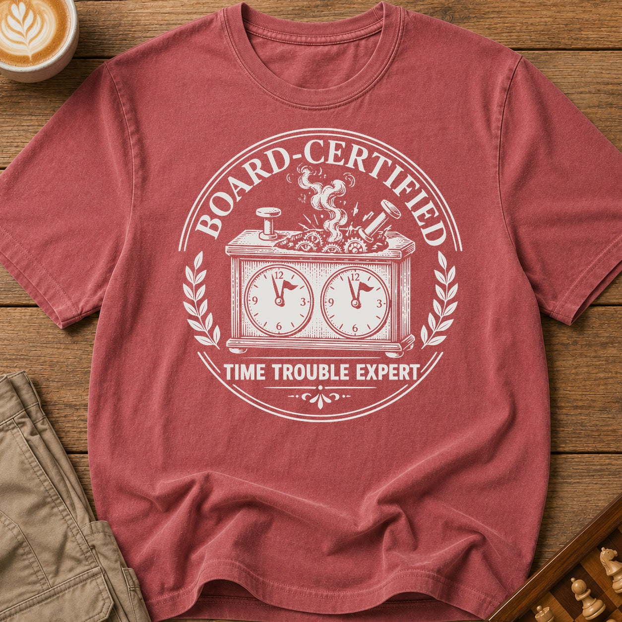 Board-Certified Time Trouble Expert T-Shirt