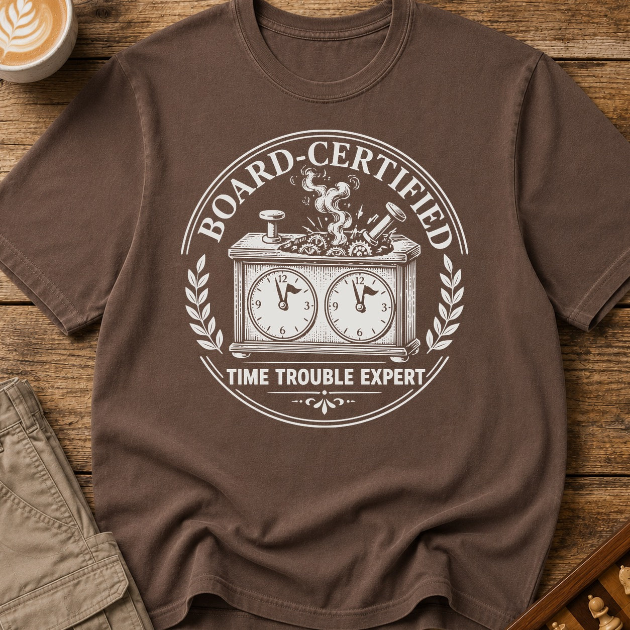 Board-Certified Time Trouble Expert T-Shirt