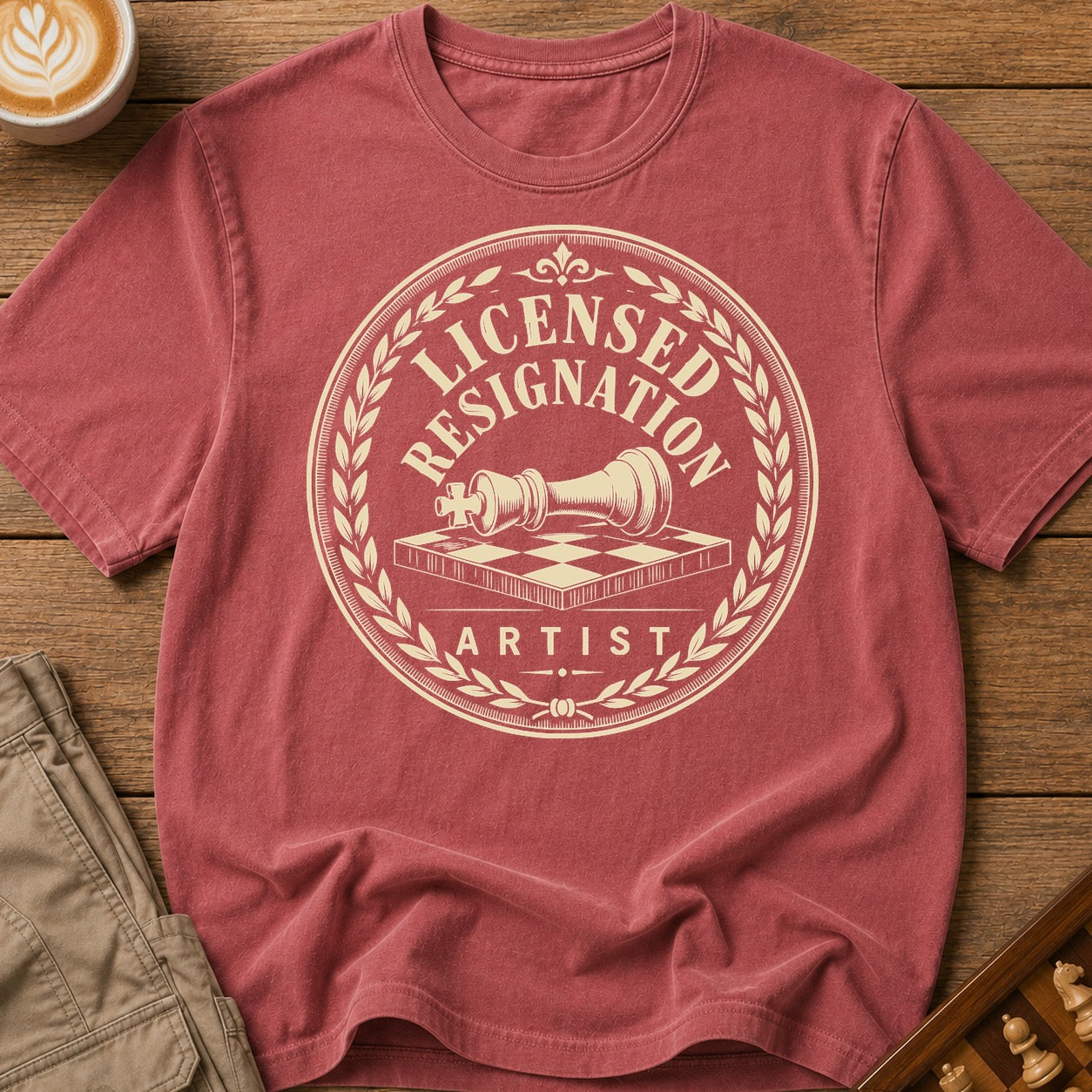 Licensed Resignation Artist T-Shirt