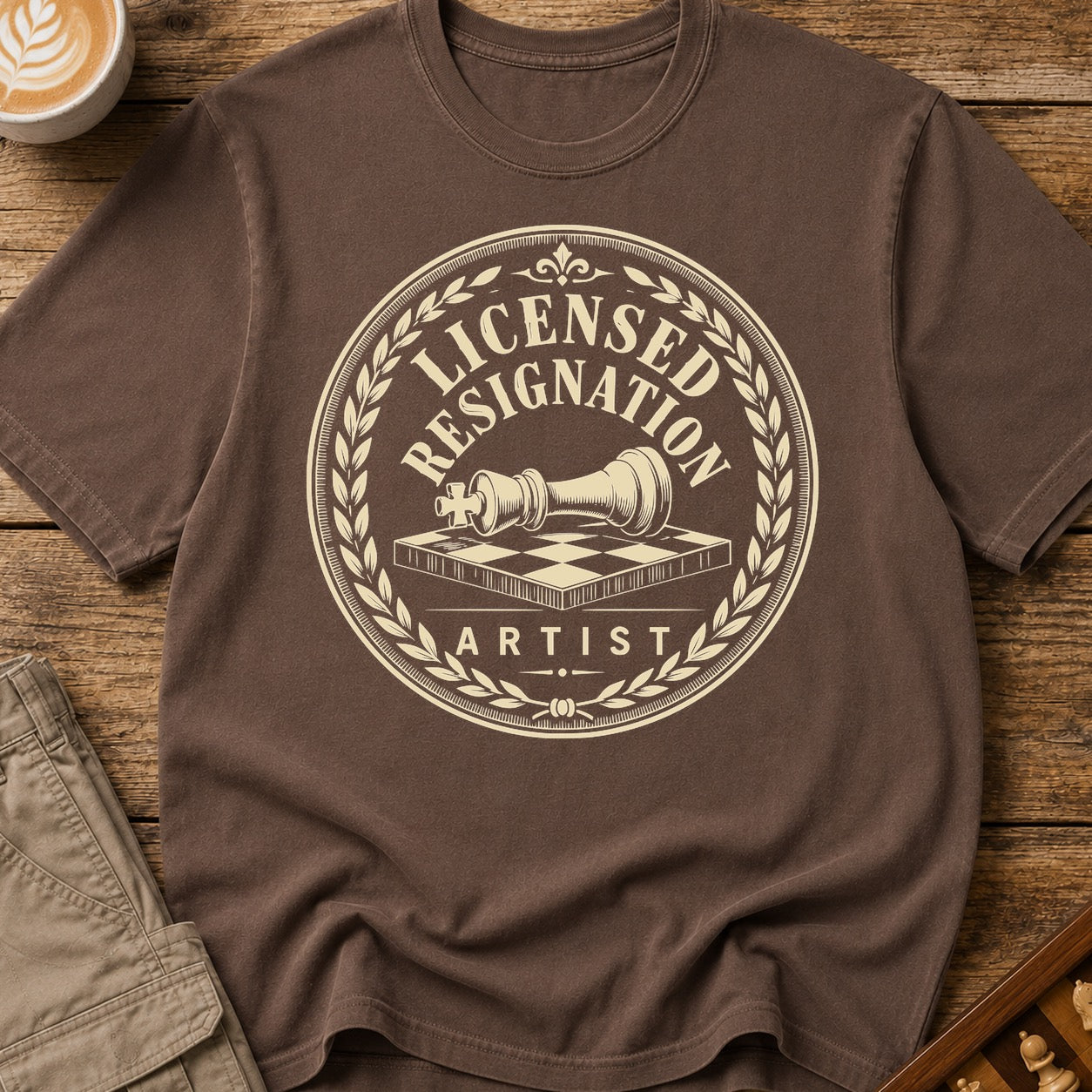 Licensed Resignation Artist T-Shirt