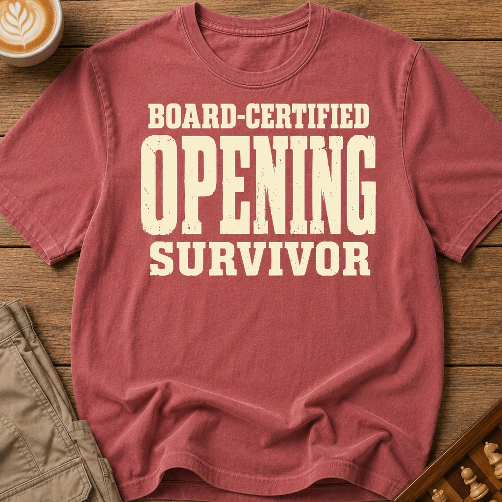 Board-Certified Opening Survivor T-Shirt