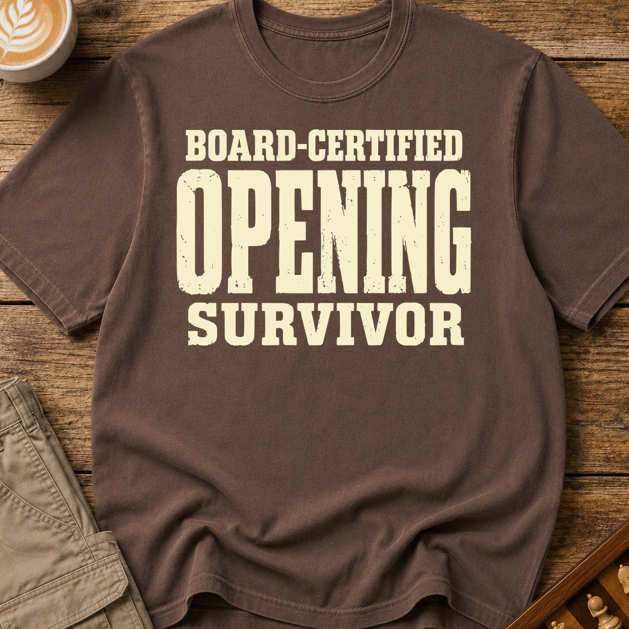 Board-Certified Opening Survivor T-Shirt