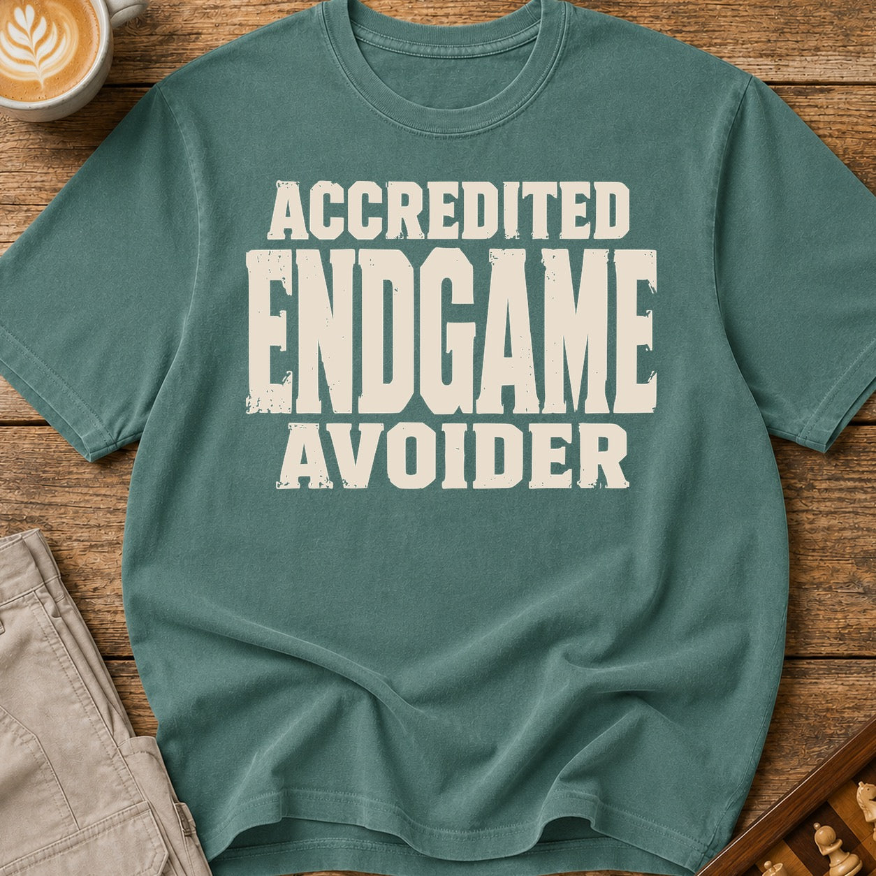 Accredited Endgame Avoider T-Shirt