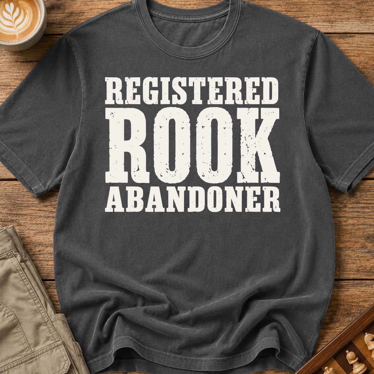 Registered Rook Abandoner T-Shirt