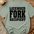 Licensed Fork Recipient T-Shirt