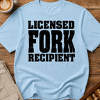 Licensed Fork Recipient T-Shirt