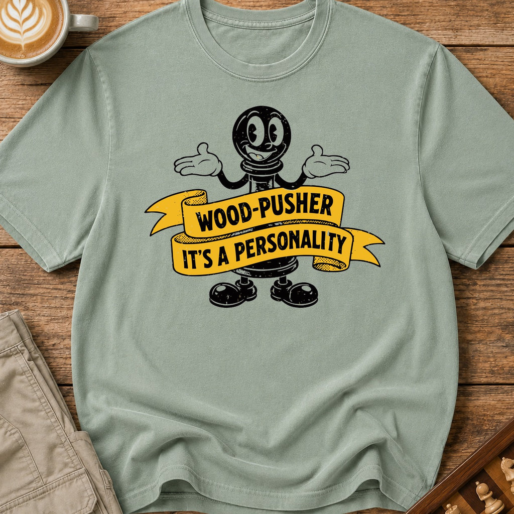 Wood-Pusher It's A Personality T-Shirt