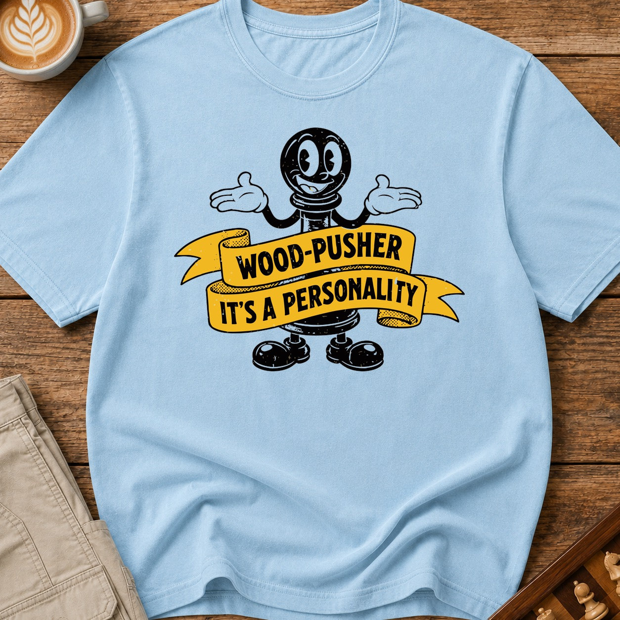 Wood-Pusher It's A Personality T-Shirt
