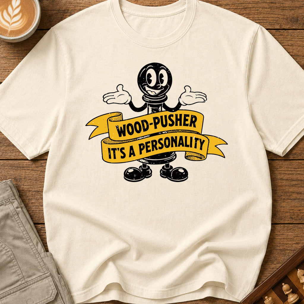 Wood-Pusher It's A Personality T-Shirt