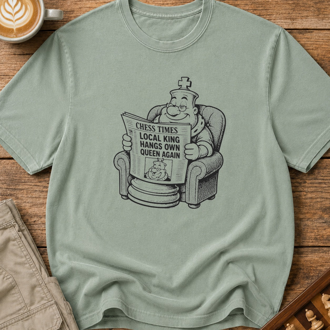 Local King Hangs Own Queen Again T-Shirt