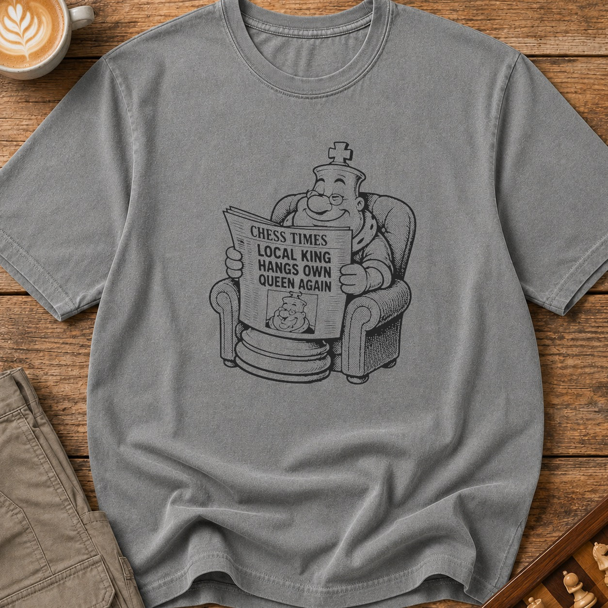 Local King Hangs Own Queen Again T-Shirt